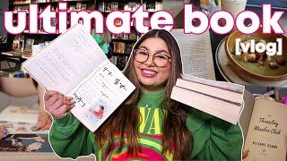 THE ULTIMATE BOOK VIDEO  book shopping, journaling, mood reading, & opening bookish mail!