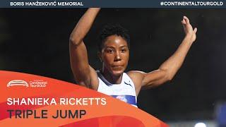 Ricketts jumps 14.77m for the win | Continental Tour Gold Zagreb