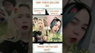 Khi Sammy Đào và mèo Simmy tỏ tình ai dễ thương hơn? #shortvideo #giaitri #funny #haihuoc #heroteam