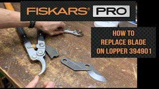 How to Replace the Blade on Fiskars Pro Lopper - Change The Blade 394901