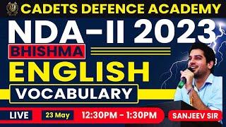 English Vocabulary for NDA 2 | NDA 2 2023 Online Complete Course 2023 | NDA online Batch