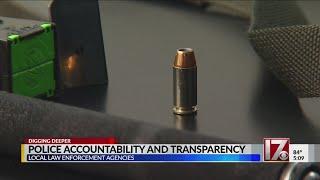 Police accountability and transparency among local law enforcement agencies