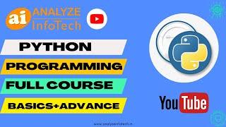 Python Programming Full Course Basic + Advance