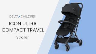 Icon Ultra Compact Everyday & Travel Stroller (by Delta Children)