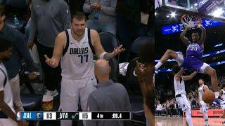 Luka couldn't believe Mavs fell asleep and let John Collins dunk game winner 