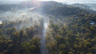 Pound Bend, Warrandyte (drone)