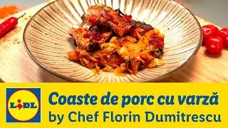 Varza la cuptor cu coaste de porc • Gateste cu Chef Florin Dumitrescu