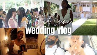 ON CLOUD CAINES WEDDING VLOG: Our first Love Life LIVE Event + Turnt Reception | Rosheena Pamplin