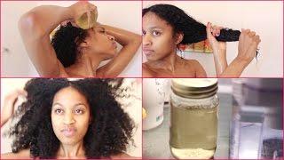 Natural Hair DIY Growth and Strengthen Rinse|Shawntas Way