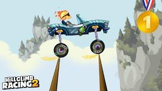 15 INSANE All Vehicles World Records  Sports Car - Hill Climb Racing 2