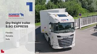 Product Video S.BO EXPRESS - Schmitz Cargobull - [english]