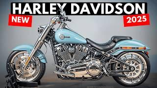 7 NEW Harley Davidson Motorcycles For 2025