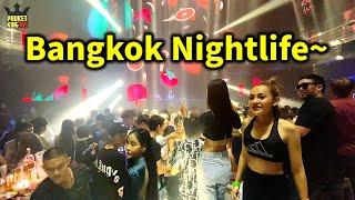 Bangkok Thailand Friday nightlife~ Some Clubs are open!