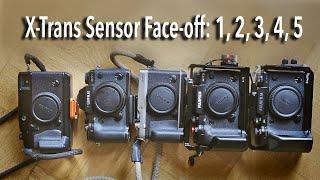 Fujifilm X-Trans Sensor Comparing All 5 Generations #photography #fujifilm