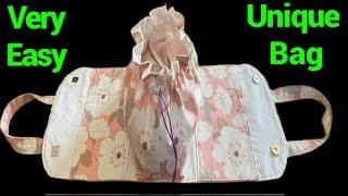 You Probably Never Seen The Bag Make This Way/ Easy Handbag Sewing Tutorial / Copyright