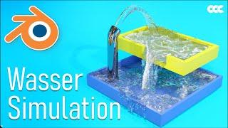 WASSER simulieren in Blender 2.82! (Tutorial Deutsch)