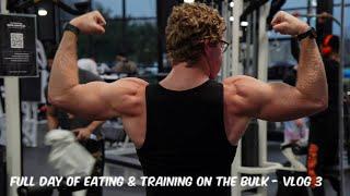 Full Day of Eating, Training, and Yapping on the Bulk - Vlog 3