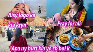 AISY LOGO KA KIA KRYN || APA NY HURT KIA YE SB BOL K || NAINA AKBAR FAMILY VLOGS