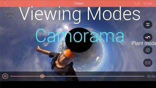 Viewing Modes - Camorama 4K VR Camera Mini Clip