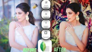 Snapseed background change photo editing | Glowing  photo editing | Snapseed photo editing  2023