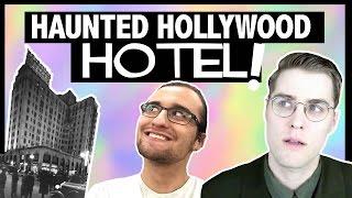 STAYING IN A HAUNTED HOTEL! with DREW MONSON