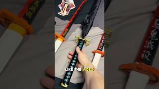 ULTIMATE Demon Slayer sword collection!  #kny #tanjiro #kimetsunoyaiba #anime