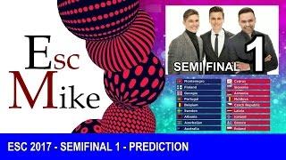 Eurovision 2017 Voting Simulator - Semi Final 1 [PREDICTION: 10 QUALIFIERS]