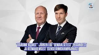 “RÄÄGIME ASJAST”: Jürgen Ligi “geniaalsetest” plaanidest ja ülemaailmsest tsenseerimiskampaaniast