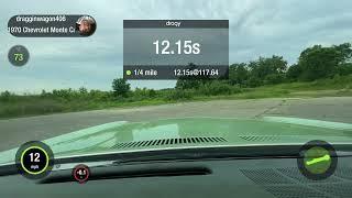 2022 Summit Midwest Drags, Day 4, Edgewater MotorsportsPark, 1970 Buick Skylark vs Chevy Monte Carlo