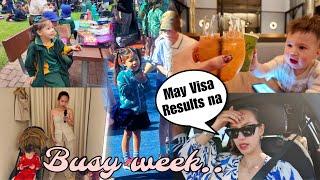 IT WAS A BUSY WEEK! MAY RESULTS NA SA VISA NILA.. Thefewstertv