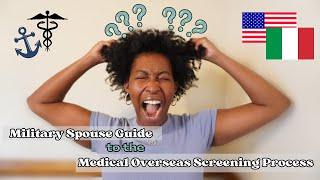 Military Spouse Guide To The Medical Overseas Screening Process| Military PCS Move Overseas