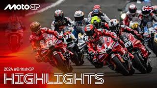 MotoGP™ Race Highlights  | 2024 #BritishGP