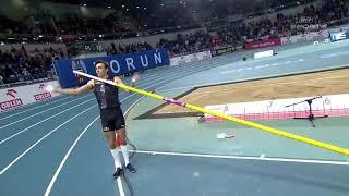 Armand Duplantis NEW Indoor WORLD RECORD 6.17m | Toruń 8.2.2020