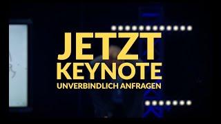 Eine inspirierende Keynote für (fast) jeden Anlass 