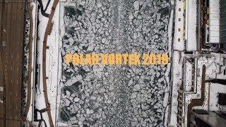 Polar Vortex 2019 - Chicago, IL | 4K Drone Footage