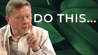 Eckhart Tolle's Simple Guide to Living in the Present Moment