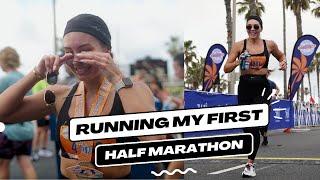 Running my FIRST half marathon and WHY! Ashley Flores Documentary