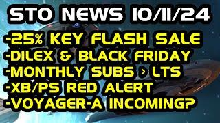 STO News 10/11: PC Users, Sell Your Dilithium ASAP | Voyager-A Coming Soon?