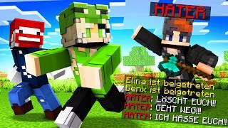 HATER BELEIDIGT BENX und ELINA