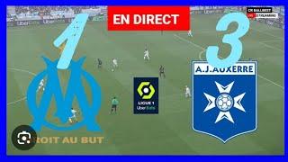 Marseille vs Auxerre Highlights (1-3) Leagues 1