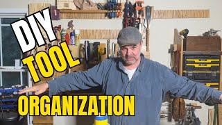 Garage or Workshop Organization | DIY French Cleat Wall System #DIY #Woodworking