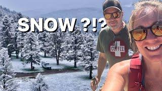 MONTANA ROAD TRIP | SNOW IN JUNE | Greeting Our Son After An Epic Expedition // EFRT S9 EP15