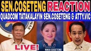 Sen.Nikki Coseteng LIVE KASAMA ATTY VIC RODRIGUEZ TUWADCOM BABA-LATAN#prrd #vpsara #vmrchannel