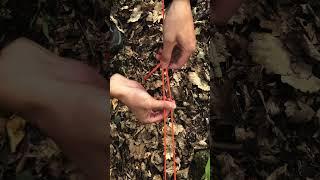 Basit Tarp Düğümü #knot #lifehacks #outdoorsurvival #climbing #outdoors #camping