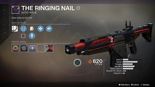 Destiny 2: Black Armory - The Ringing Nail Forge Weapon Drop & Short Showcase! (Volundr Forge Boss)