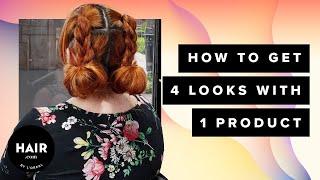 4 Easy Hairstyles Using Redken's Dry Texture Spray | Hair House Call | Hair.com By L'Oreal