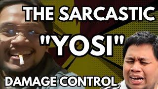 THE SARCASTIC "YOSI" DAMAGE CONTROL by @NicoDavid