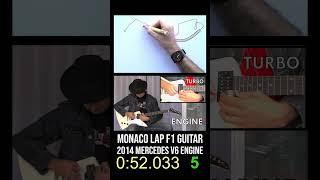 F1 Guitar V6 sound Monaco #shorts PART B. Follow link on comments for part A