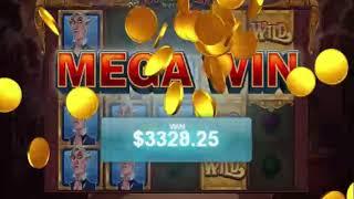 Mega Win in Bonus Game Murder Mistery Slot Machine from Playtech