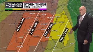 ABC 33/40 evening weather update - Wednesday, February 15